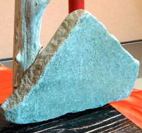 ♥インテリア３色流木・特大平石♥ハンドメード・アレンジ無限大オブジェ置物台セット