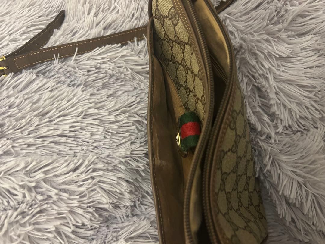 さおー　ショルダーバッグ ベージュ/ブラウン