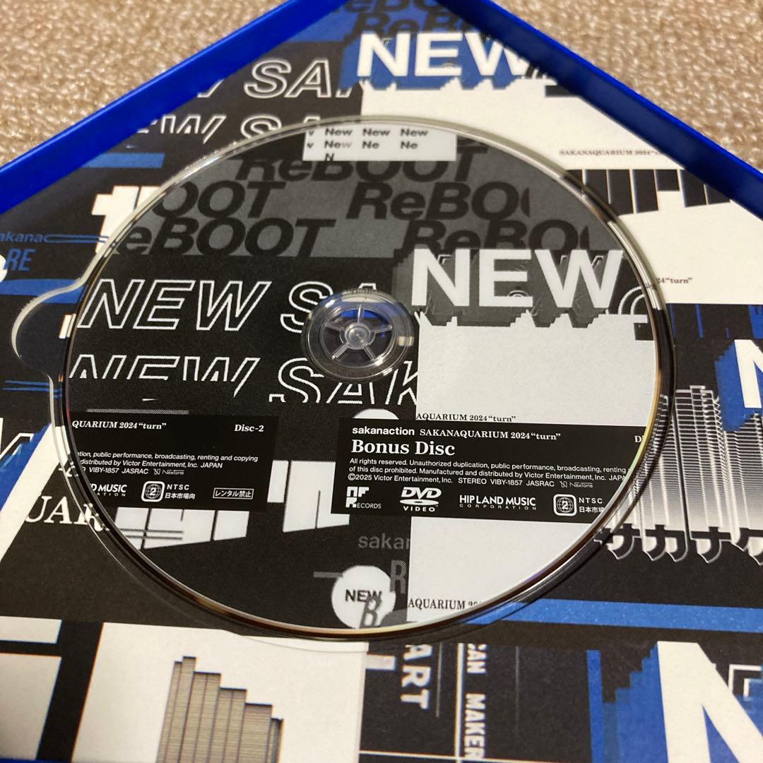 サカナクション SAKANAQUARIUM 2024 'turn' DVD初回盤