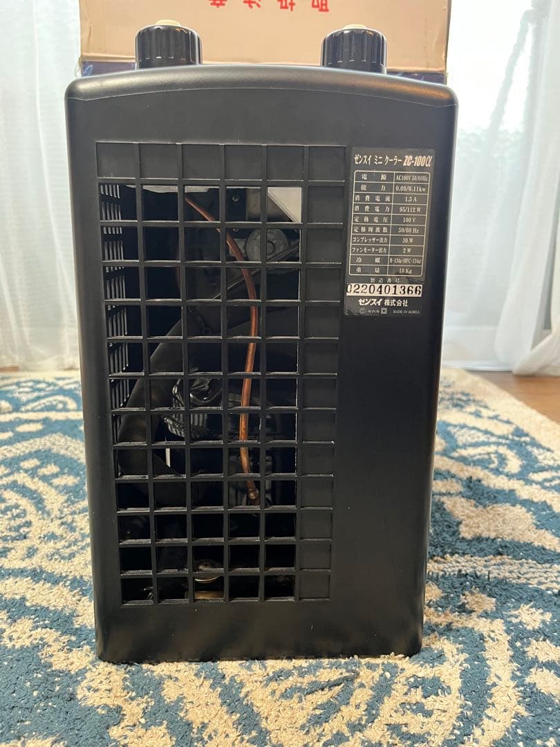 ゼンスイ 水槽用クーラー ZC-100α 冷却水量100L以下/淡水・海 水両用
