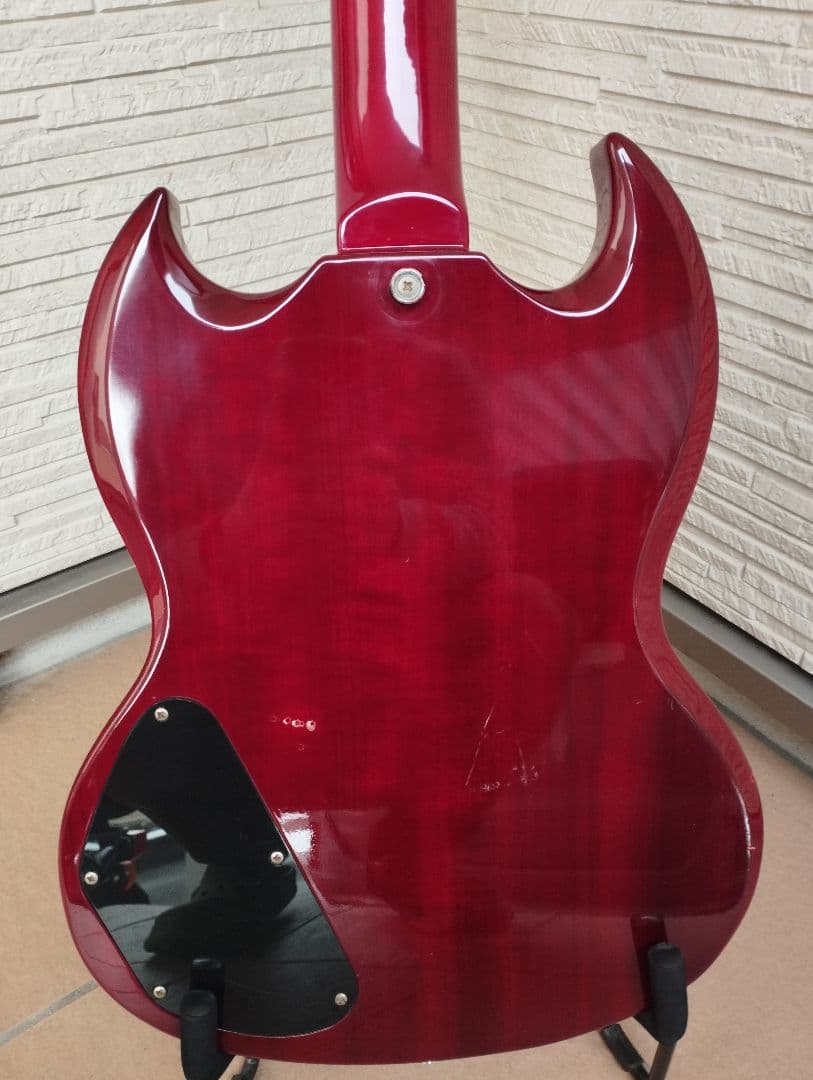 【定番】epiphone sg G-400 エピフォン チェリー セットネック