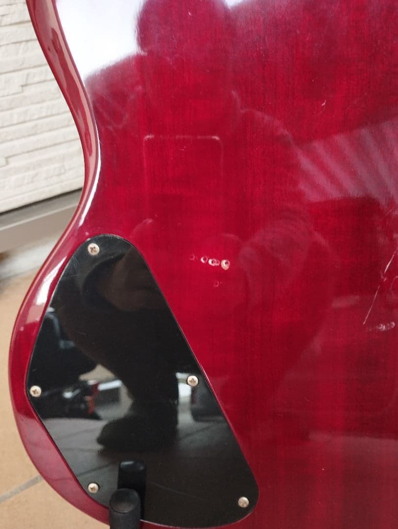 【定番】epiphone sg G-400 エピフォン チェリー セットネック