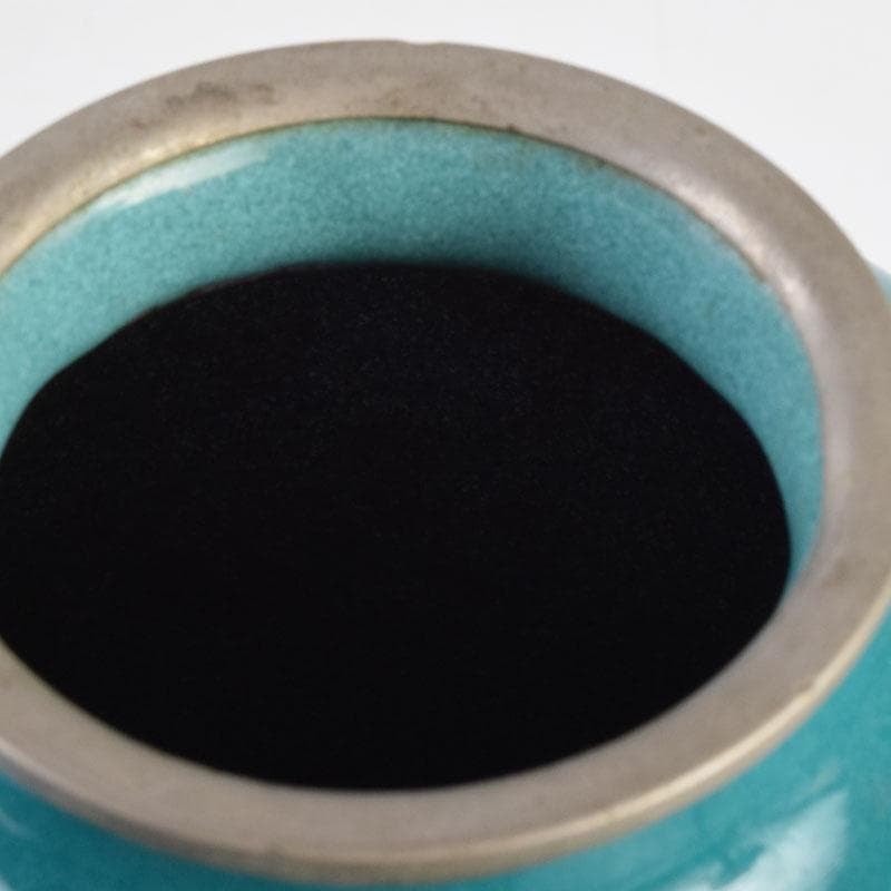 七宝焼　花文　花瓶　V　9050