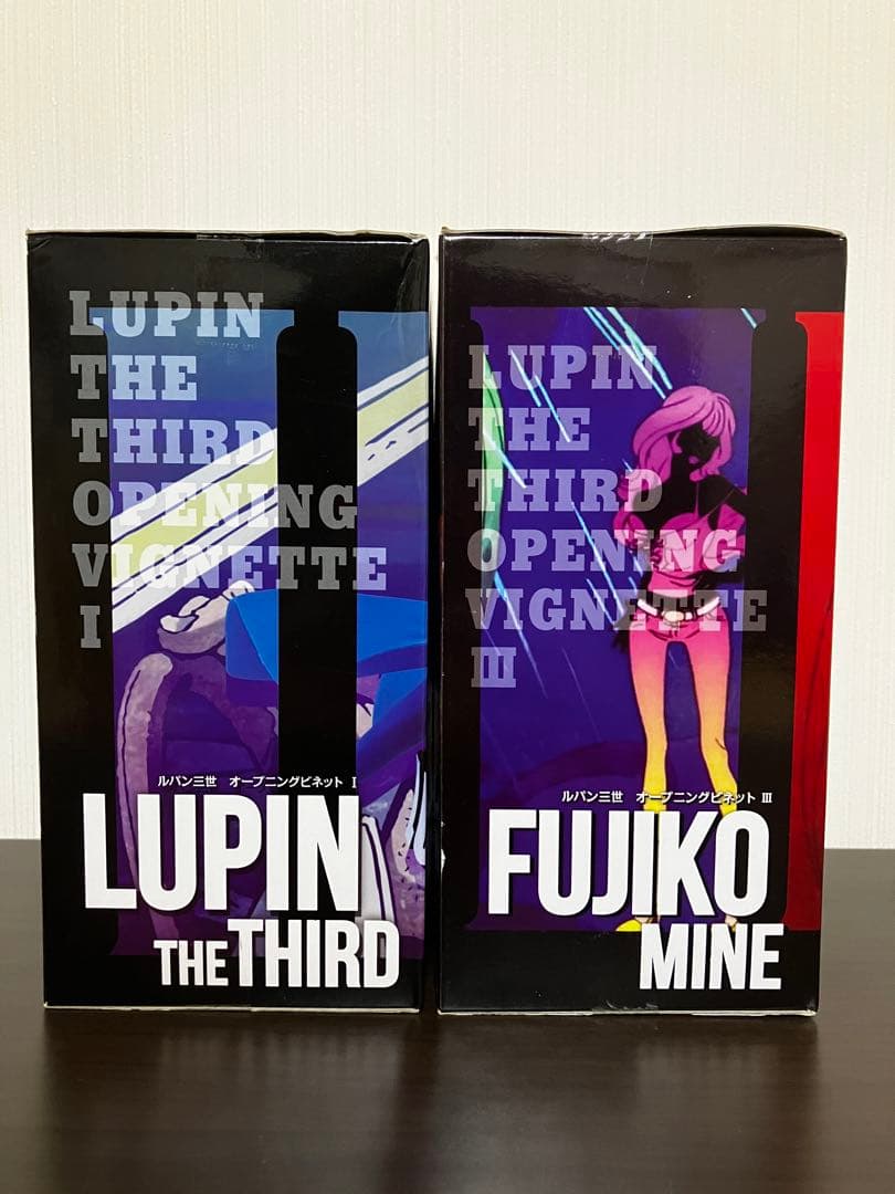 ルパン三世 & 峰不二子（希少）オープニングビネット フィギュア セット