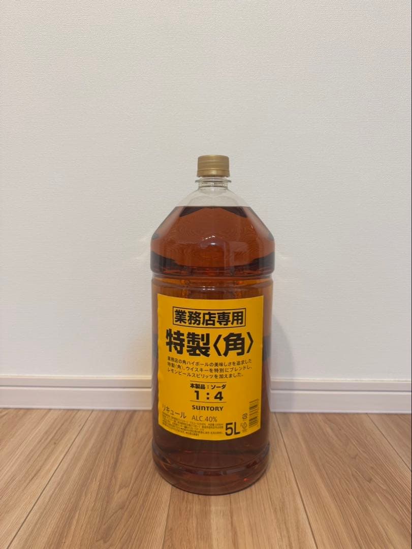 サントリー 特製〈角〉 5L アルコール40%
