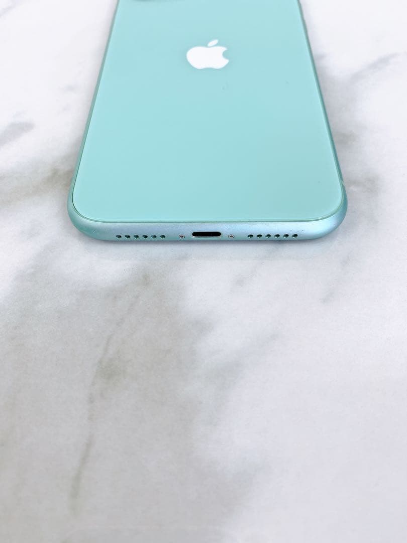 ＃【初期化済み】Apple iPhone 11 ミントグリーン 本体 128GB