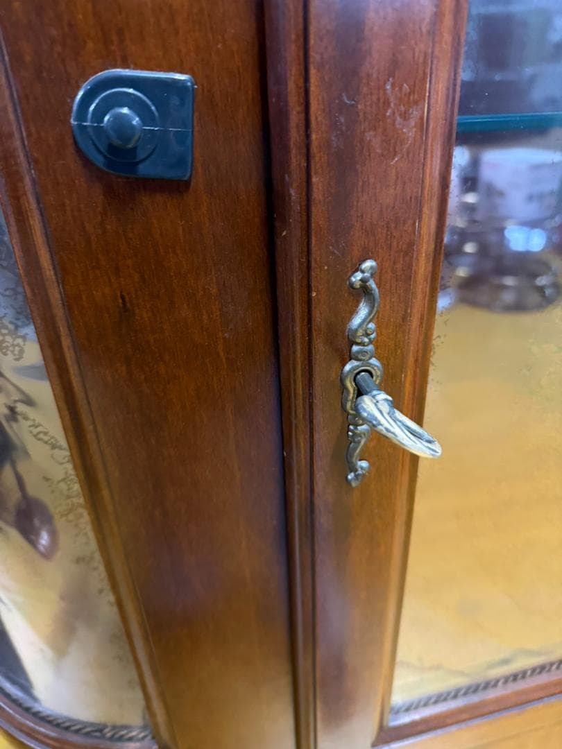 アンティーク キュリオケース コレクションボード