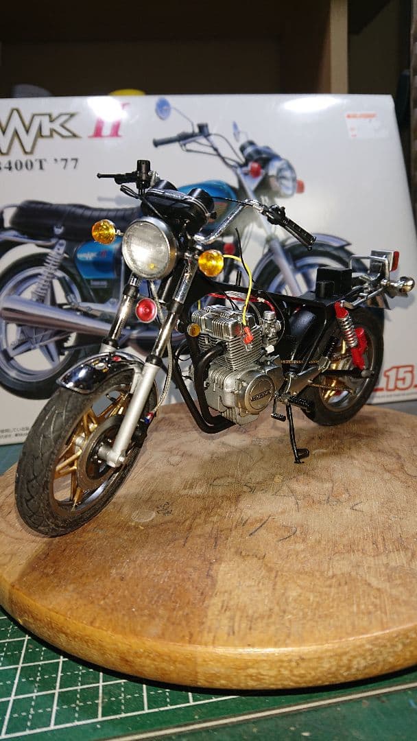 アオシマHONDA CB400T (改)タミヤ ハセガワ フジミ