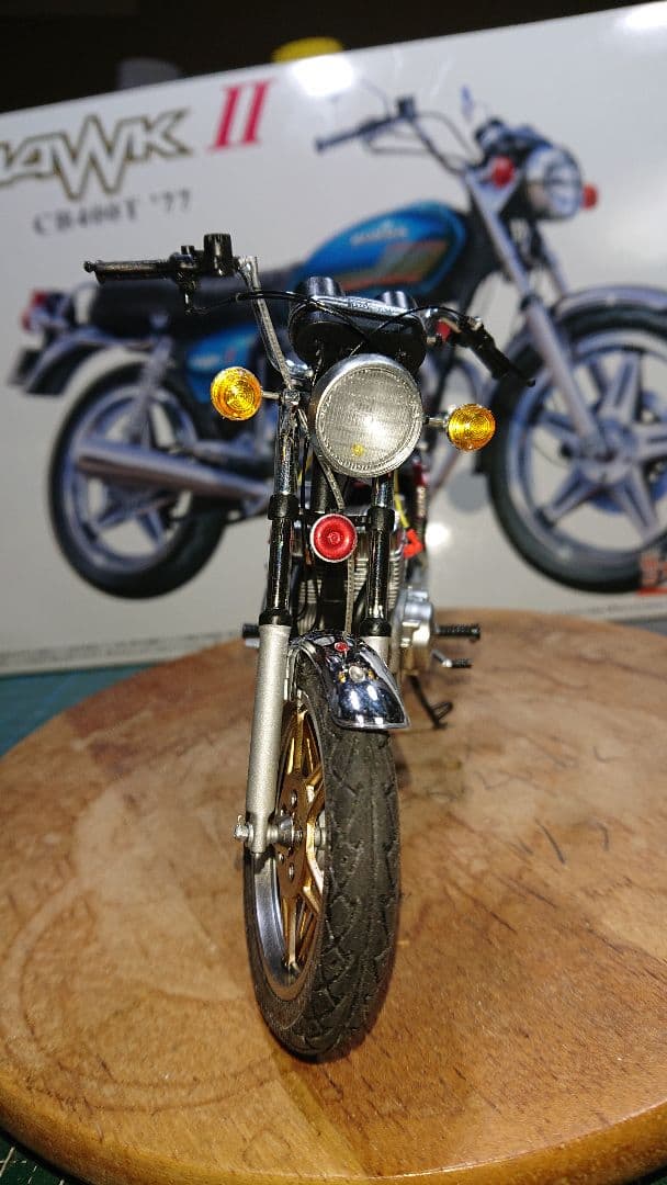 アオシマHONDA CB400T (改)タミヤ ハセガワ フジミ