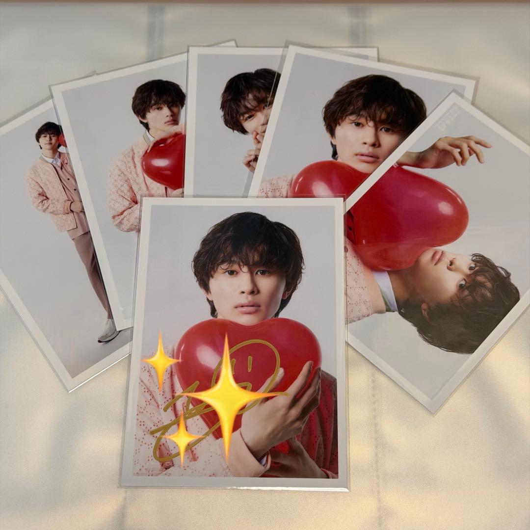 超特急 タクヤ 生写真 サイン MEMORIAる