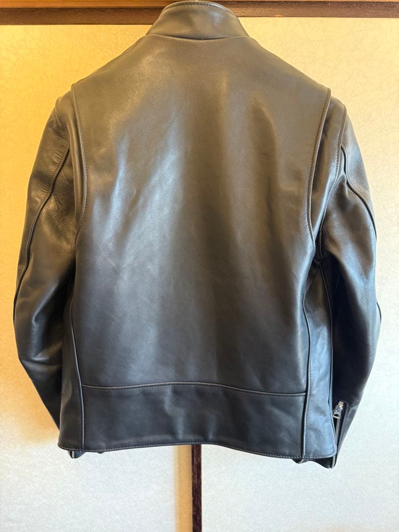 Schott シングルライダースジャケット サイズ36 ブラック