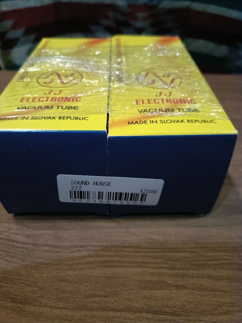 ほぼ未使用 JJ Electronic KT88 真空管 2本ペア マッチング済