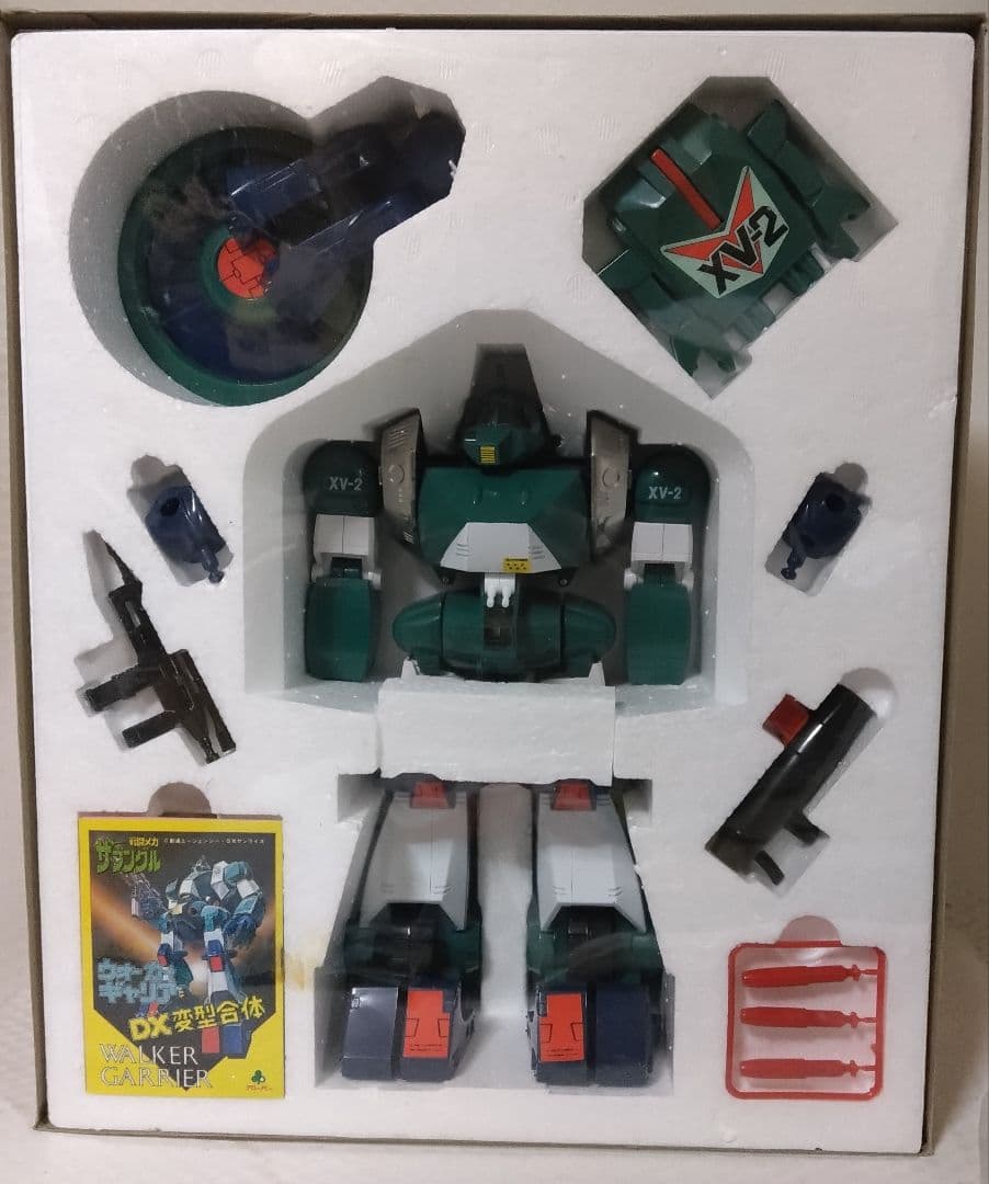 当時物　戦闘メカザブングルのウォーカーギャリアDX変形合体クローバー　検索超合金