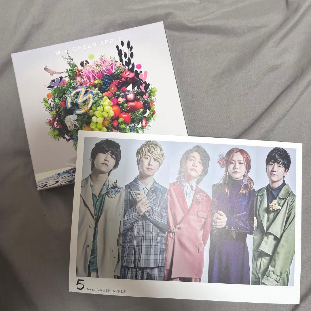 【初回限定盤】 Mrs. GREEN APPLE 5CD + DVD ＋ポスカ
