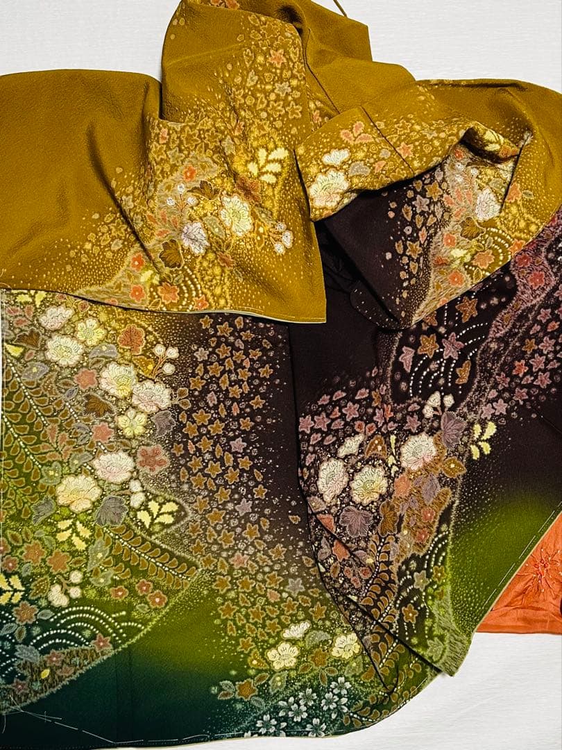 ゆ*ー様 新品　日本を代表する辻ヶ花　作家　吉野一廉作品 脹れ織辻ヶ花袋帯　正絹