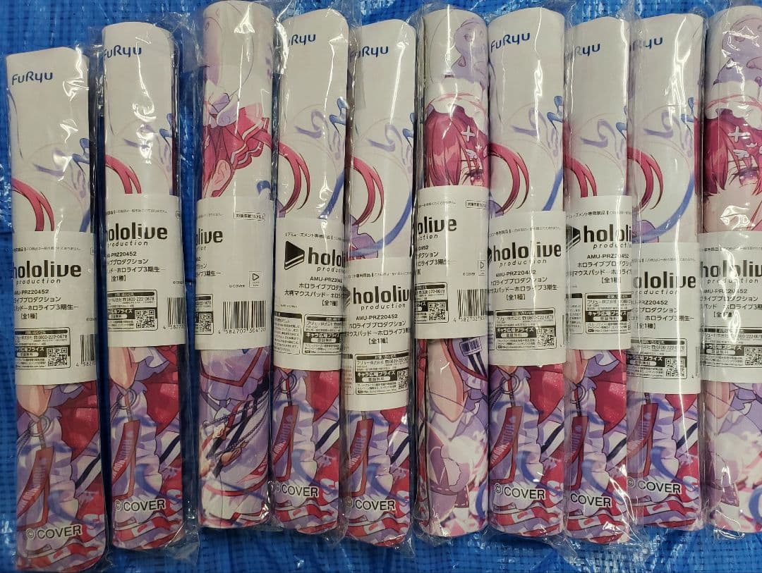 ホロライブプロダクション　大判マウスパッド ホロライブ3期生　10個セット