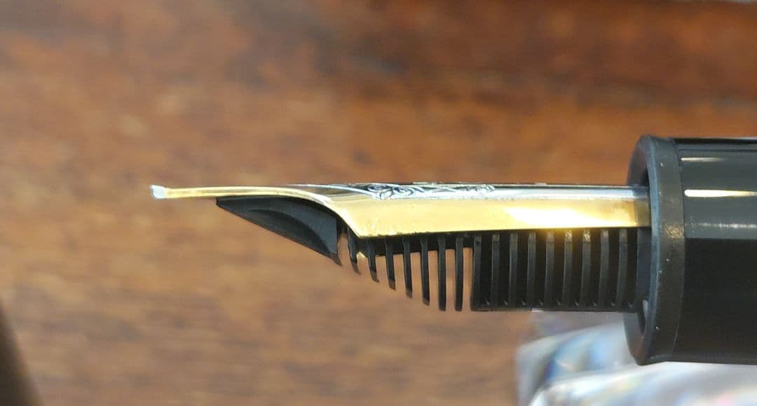 モンブラン149　Fニブ　細字 18K ミステリーブラック 新品インク付属