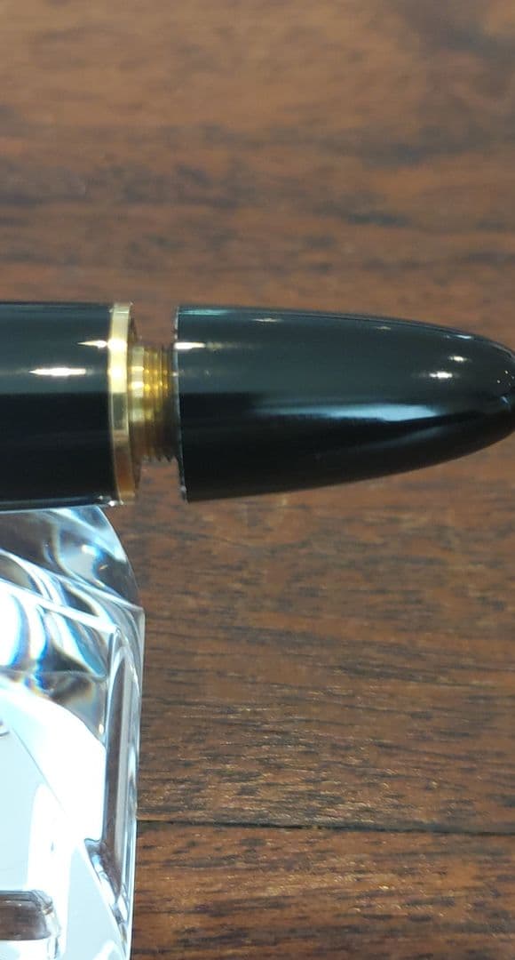 モンブラン149　Fニブ　細字 18K ミステリーブラック 新品インク付属