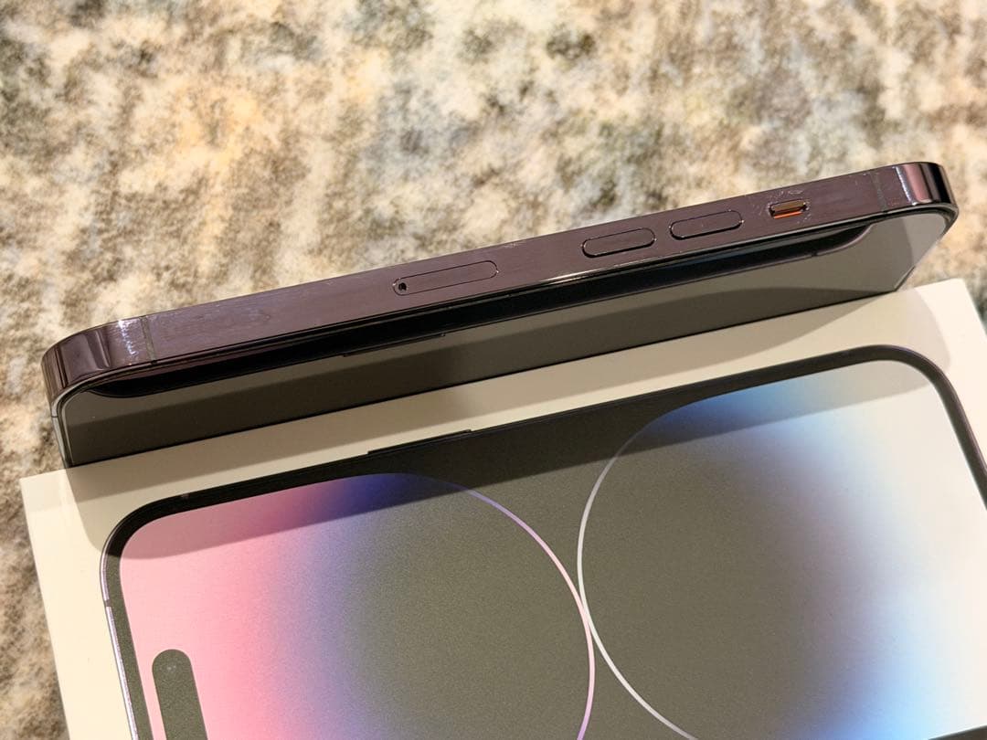 Apple iPhone 14 Pro SIMフリー　ディープパープル 本体＆箱