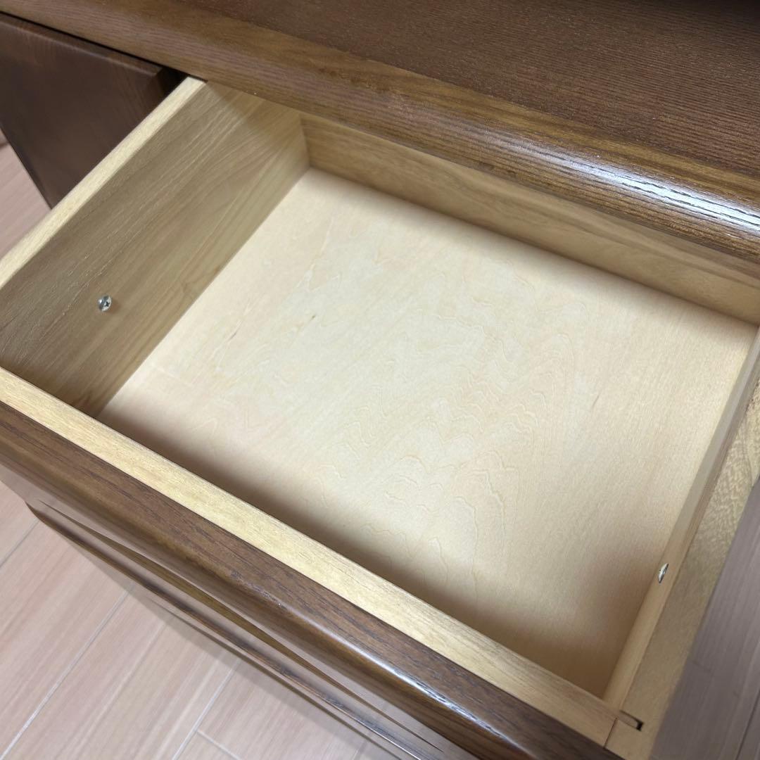 カリモク家具 電話台 FAX台 コンセント付き　karimoku 高級家具