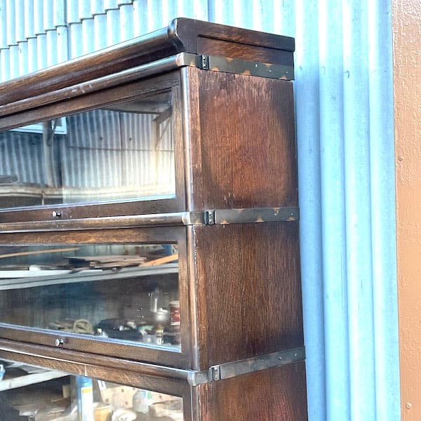 グローブヴェルニッケ社　スタッキングブックケース　イギリスアンティーク