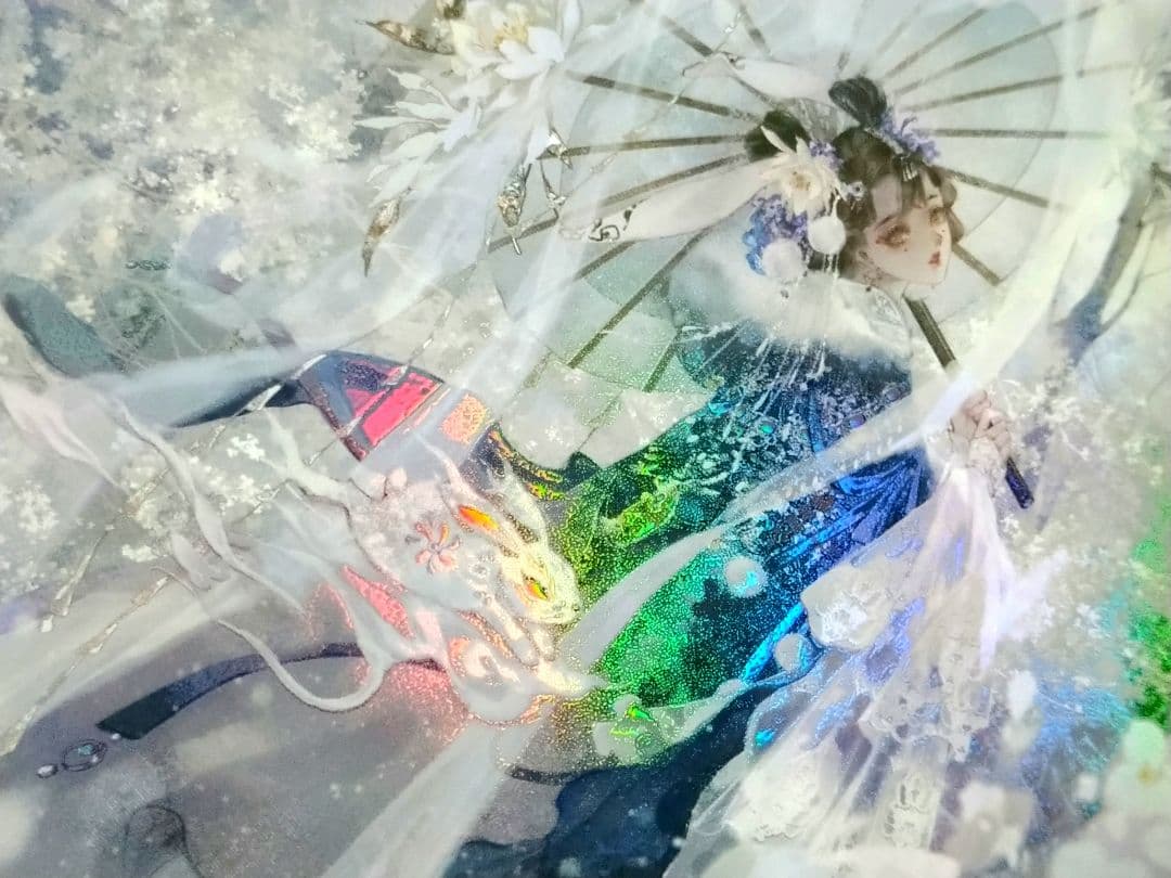 J415＃瓷器系列(霓虹光)玉玉卿切り売り海外人物マステ女の子