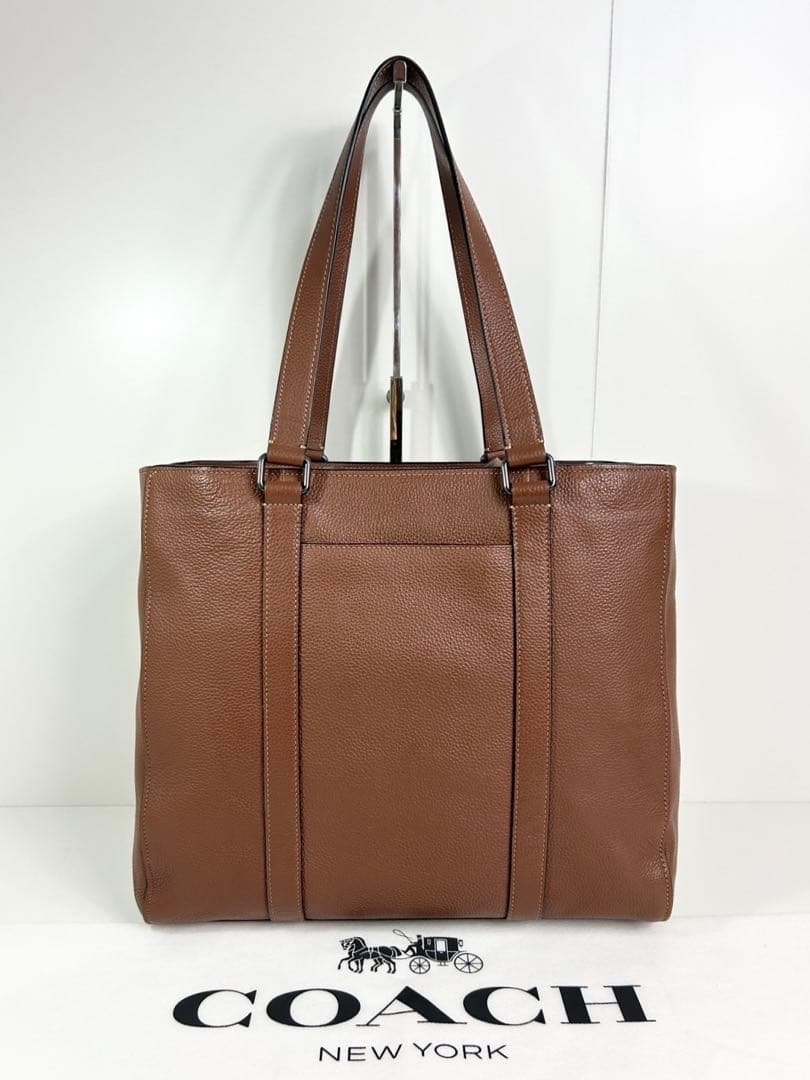 ✅【極美品】定価10万　メンテ済み　コーチ　トートバッグ　COACH ビジネス