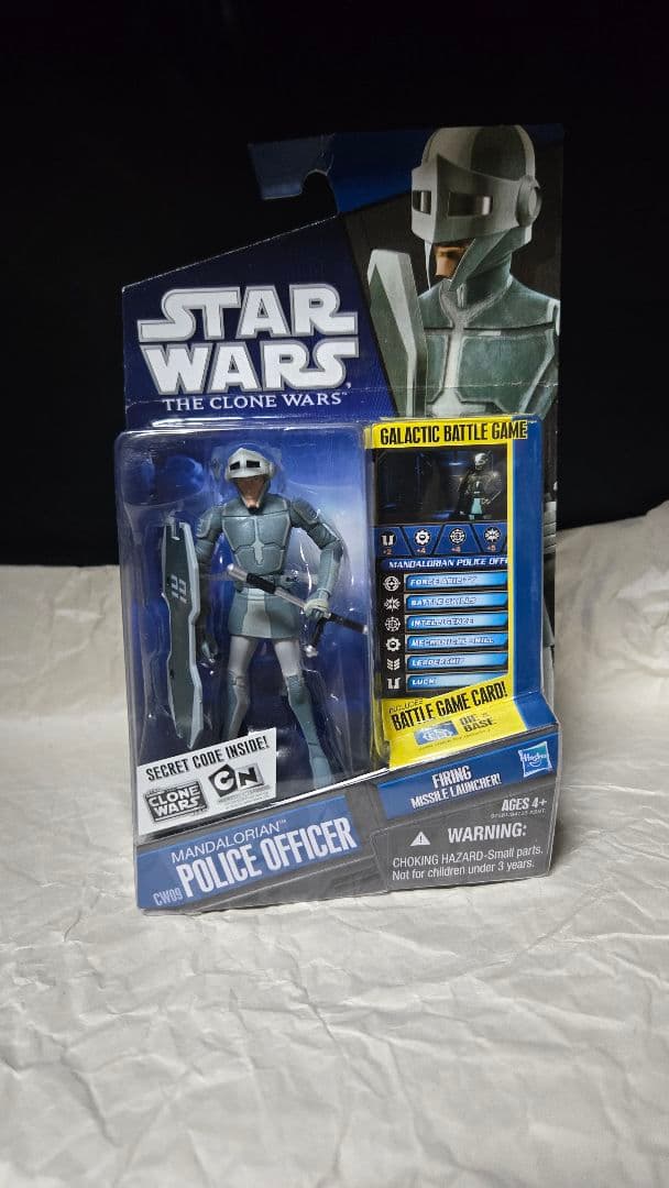 クローンウォーズ　Mandalorian ポリスオフィサー フィギュア　3.75