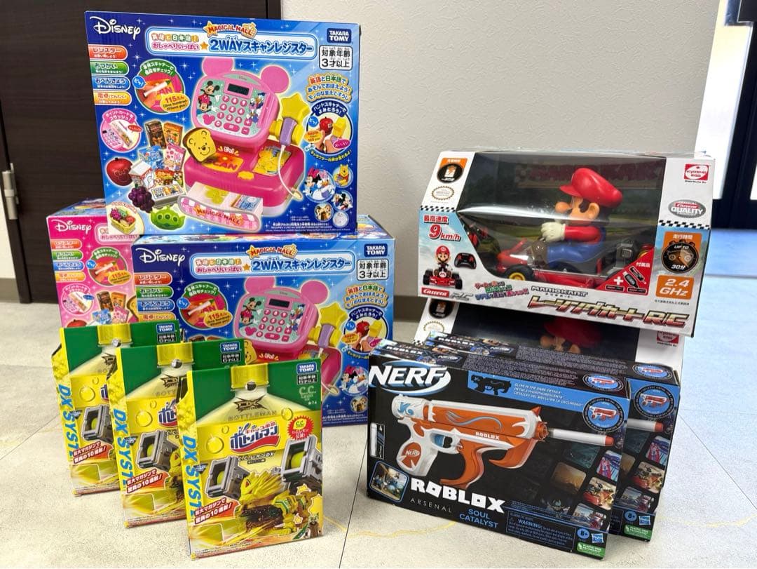 ⭐︎おもちゃ4種（計10点）セット⭐︎ クリスマス　マリオ