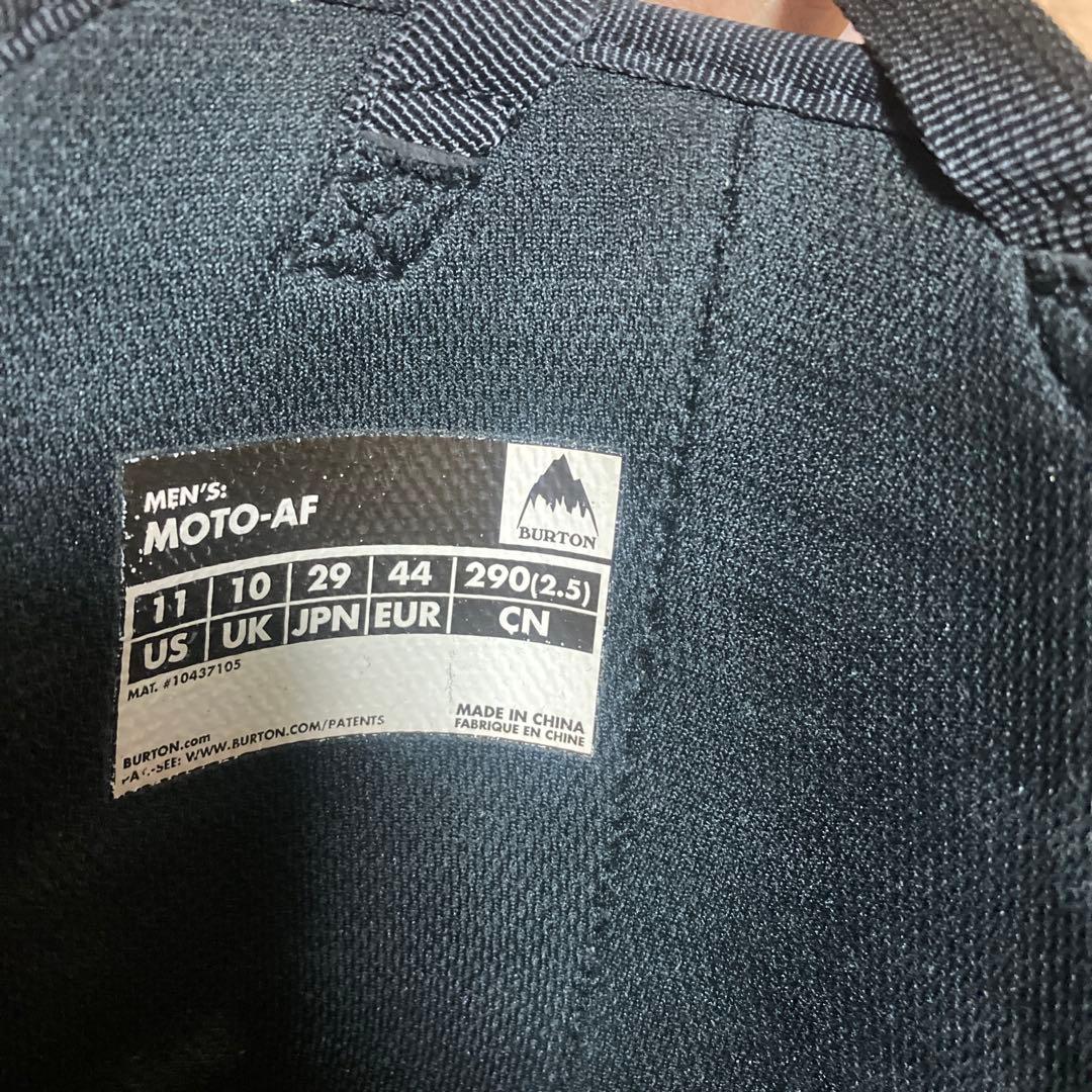 MOTO アジアンフィットスノーボードブーツ 黒リョウジ