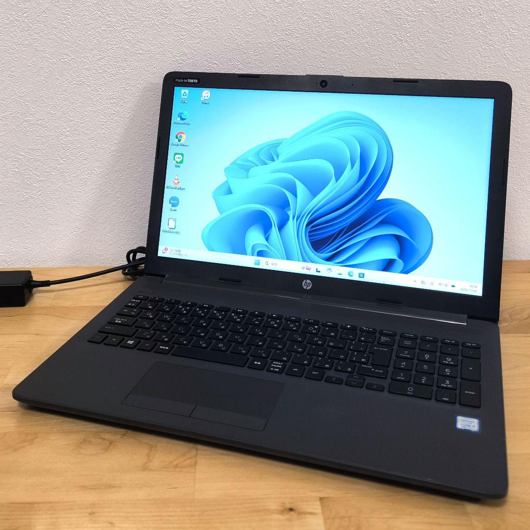 15.6型 hp ノートパソコン│i5 第8世代・Windows11│DVD