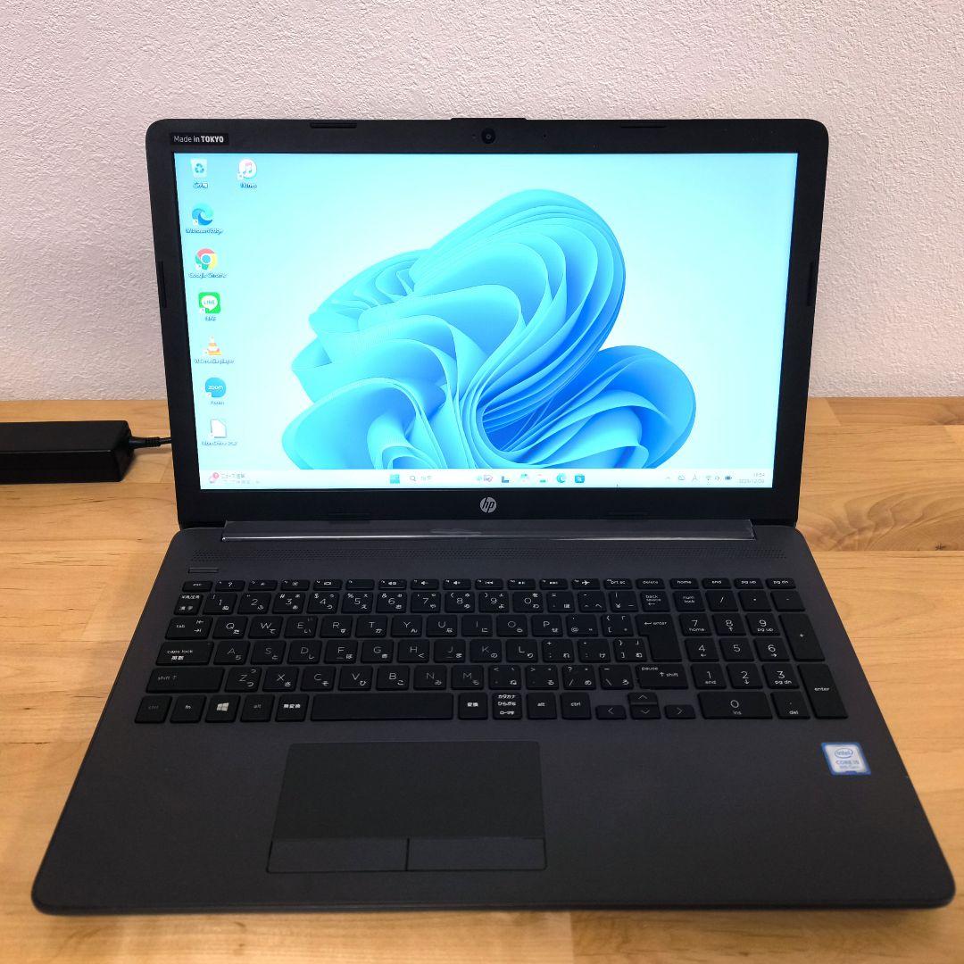 15.6型 hp ノートパソコン│i5 第8世代・Windows11│DVD