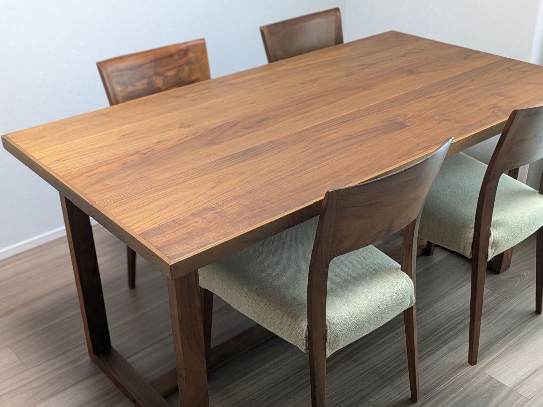 bossa-nori【ACTUS】木製ダイニングテーブルウォルナット 4脚