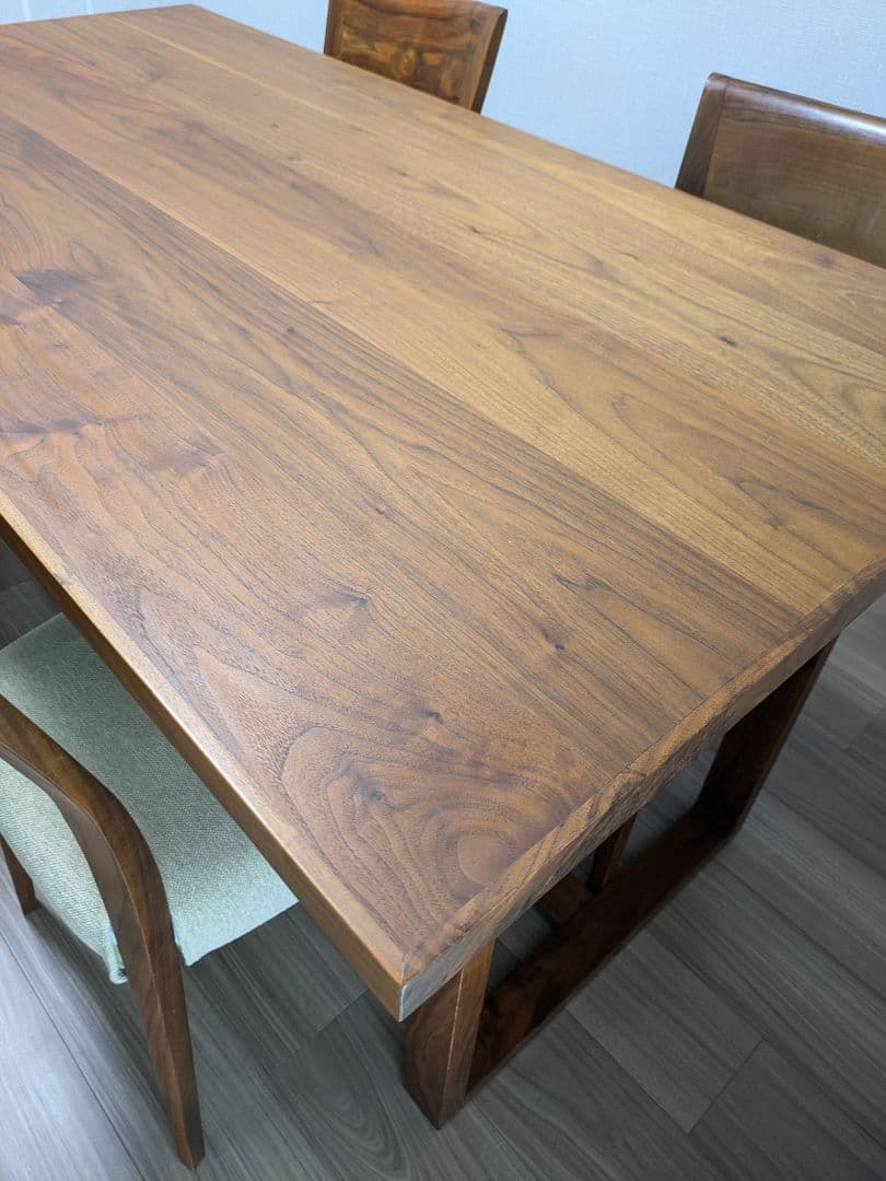 bossa-nori【ACTUS】木製ダイニングテーブルウォルナット 4脚