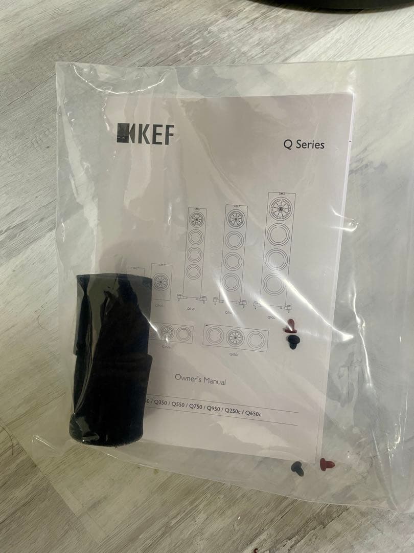 KEF Q150 スピーカー ペア ブラック