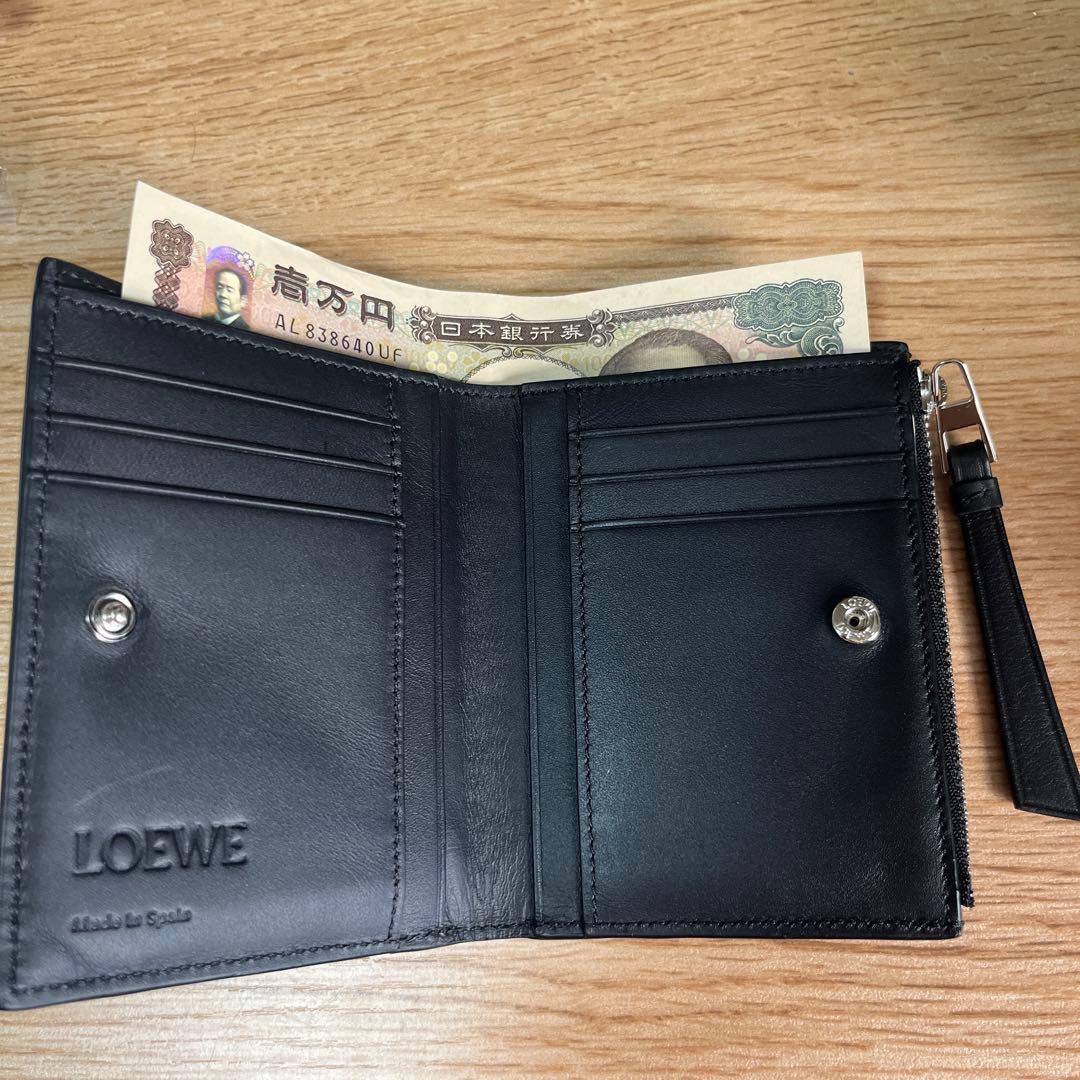 LOEWE パズル スリム コンパクト ウォレット