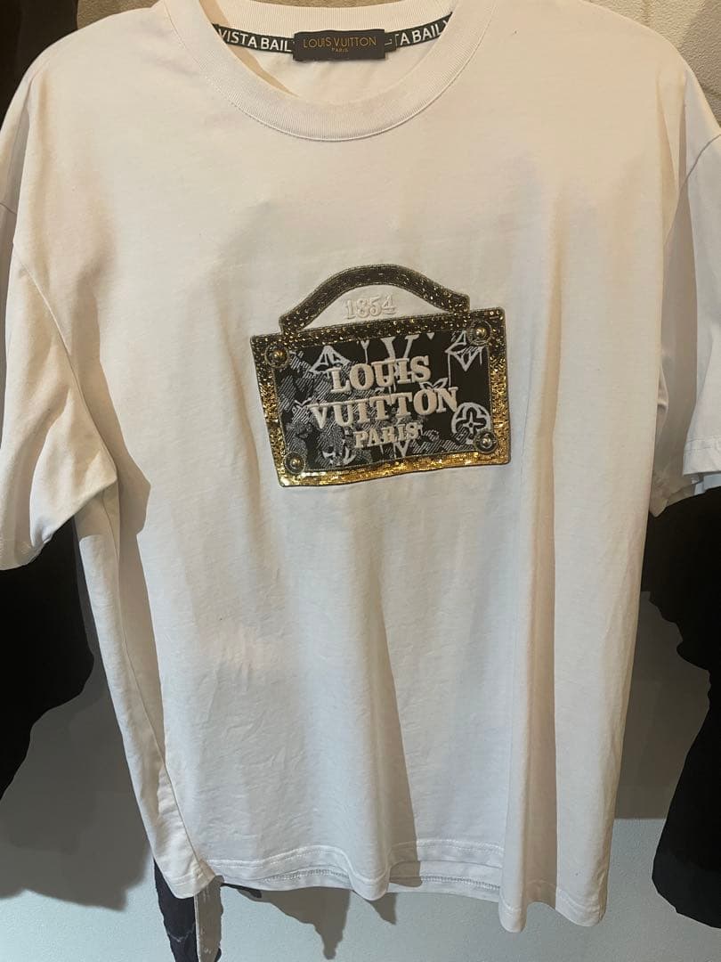 LOUIS VUITTON プリントロゴ Tシャツ