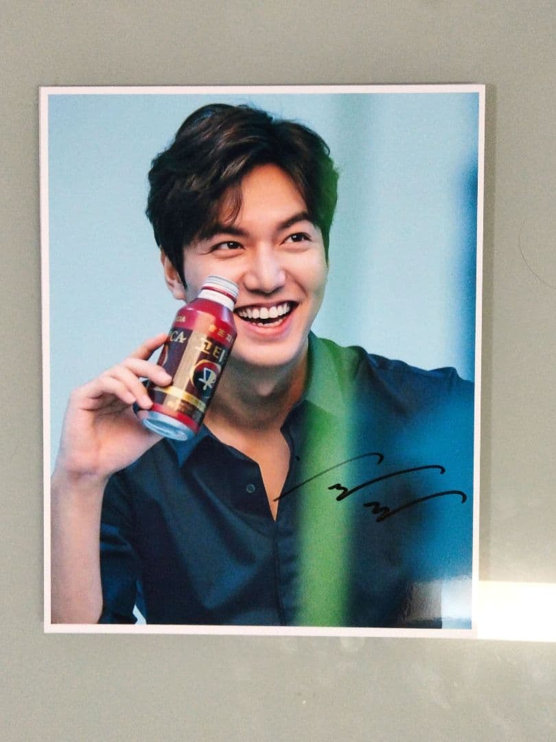 セール中…イ・ミンホ直筆サイン入り大型写真…Lee Min-ho…花より男子…⑧