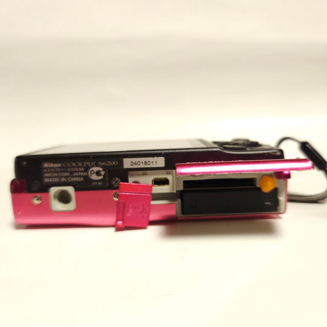 コンパクトデジカメ Nikon coolpix s6200 作動品 綺麗 11.