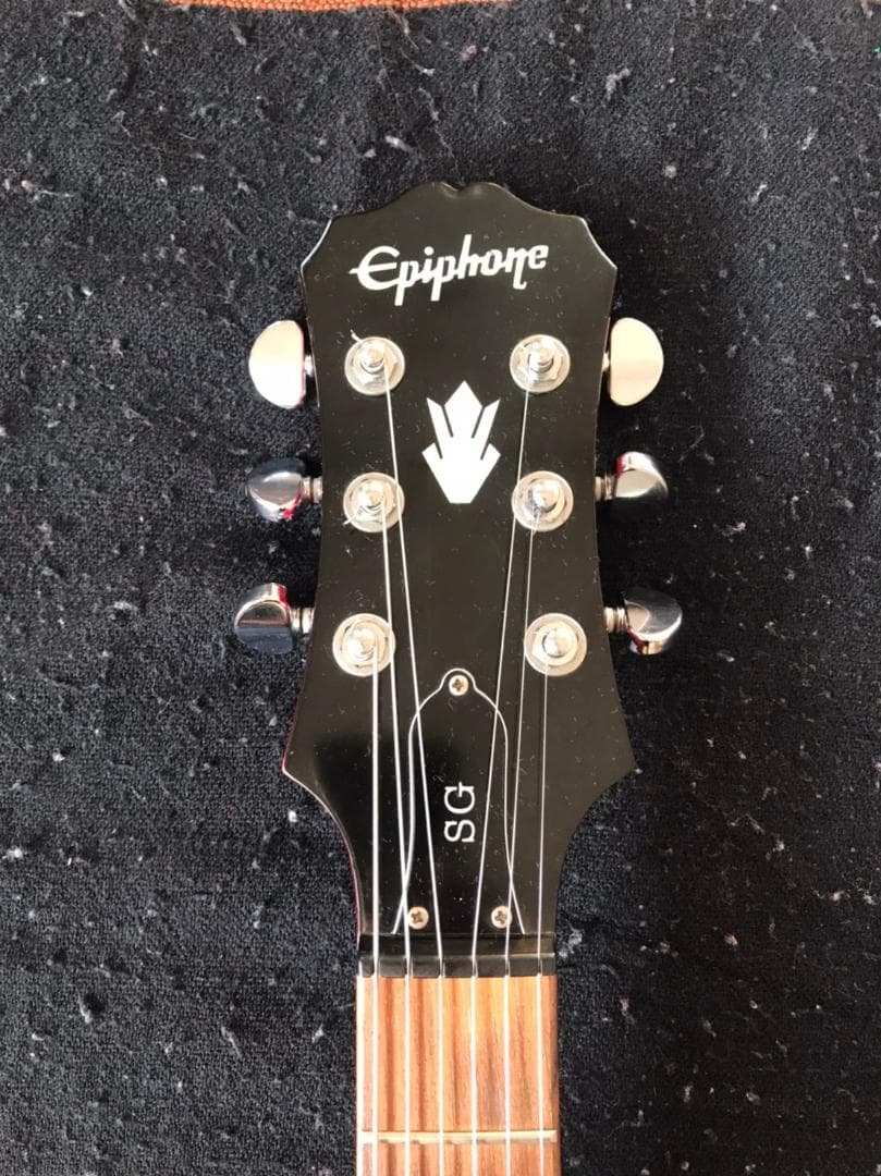 【完売しました】彫刻 SG Epiphone G−400 エピフォン