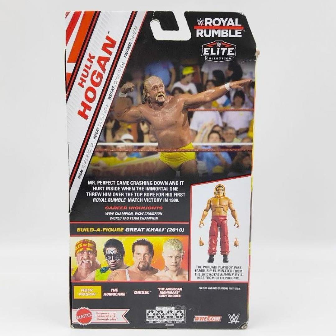 新品未開封　WWE ロイヤルランブル ハルク ホーガン アクションフィギュア