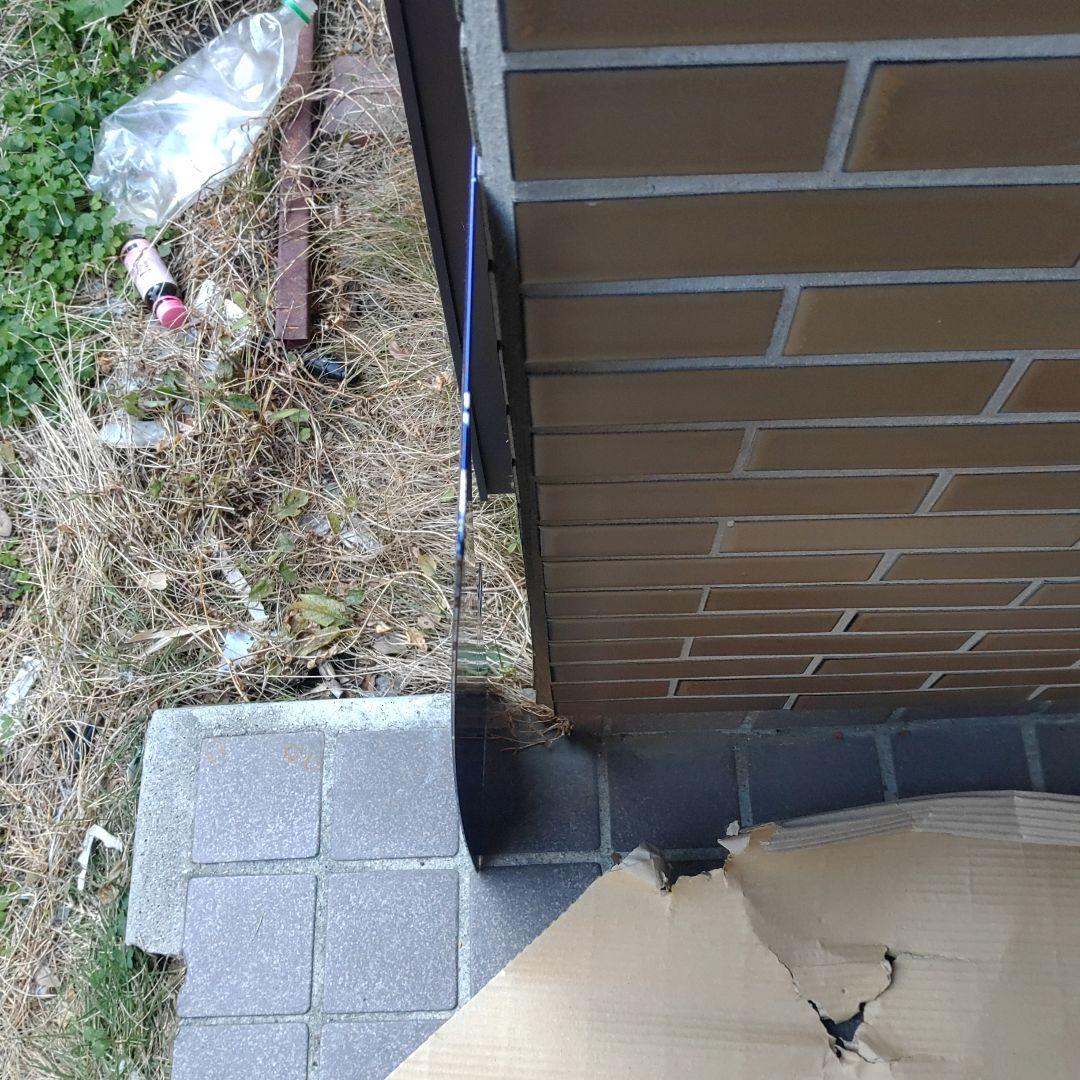 【鉄道サボ　行先板】（表）上 野 ⇔ 秋 田（裏）無地