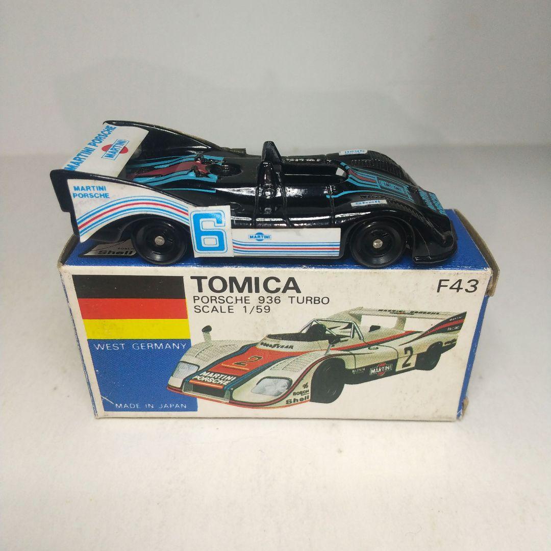 (3490)トミカ 青箱 日本製 ポルシェ 936 ターボ ギフトセット
