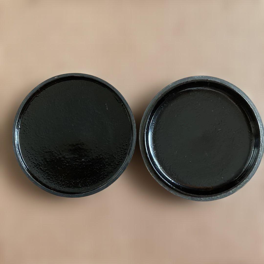 茶道具　香合　初代　田中健智　乾漆香合