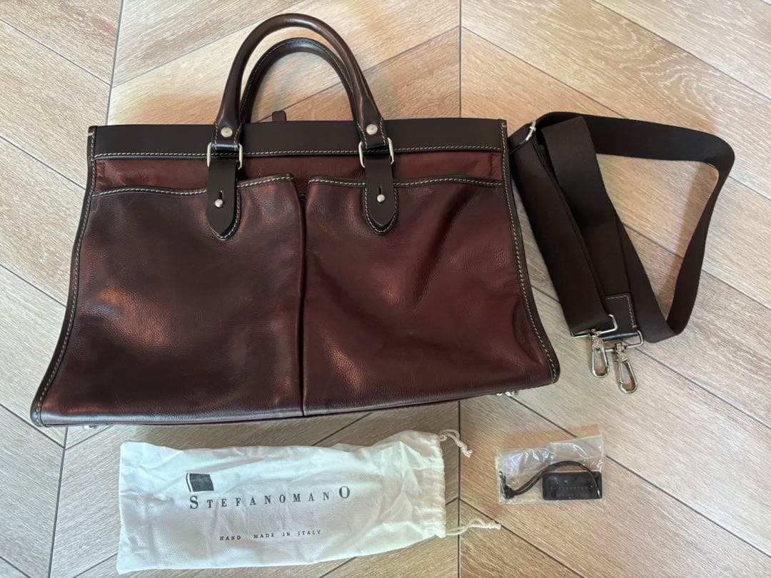 ステファノマーノ　STEFANOMANO ブリーフケース