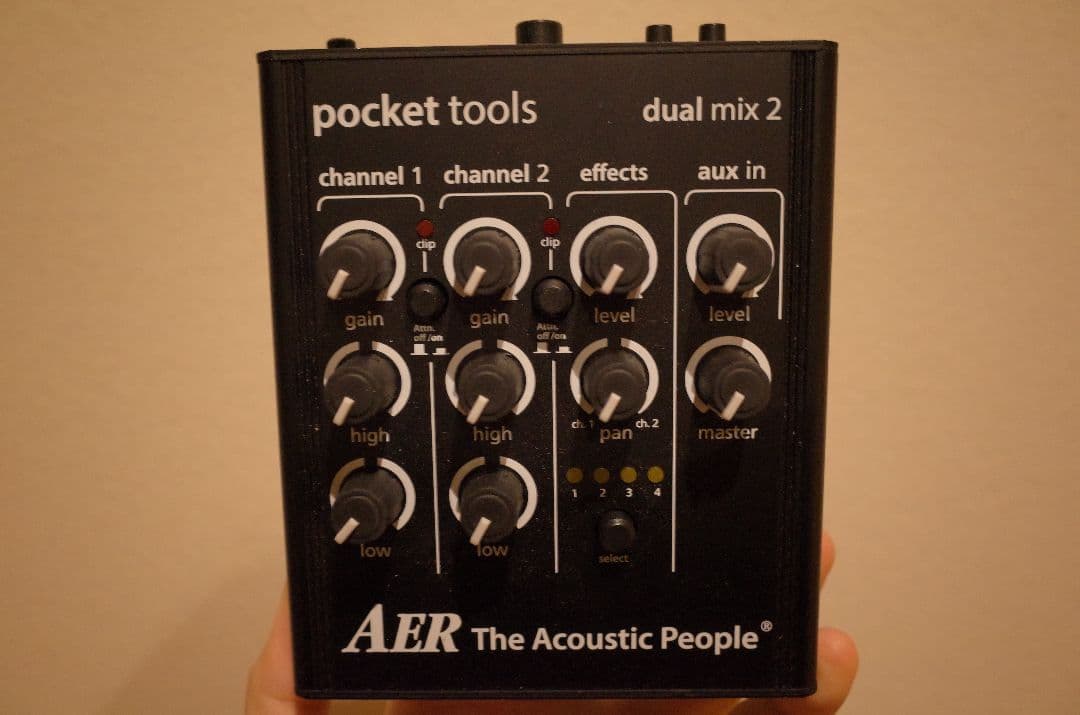 ギター AER dual mix 2