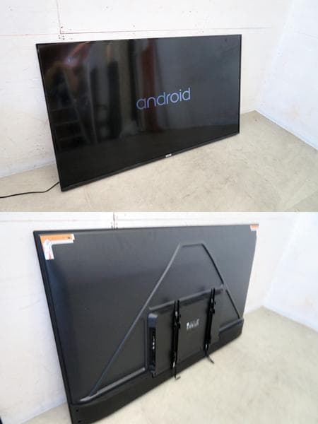 展示品■TCL■65P618■4K液晶テレビ■2022年製■壁掛け■65インチ■