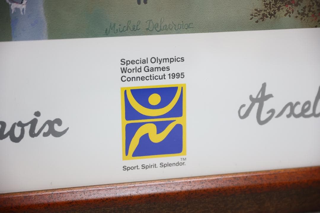 ミッシェル ドラクロワ スペシャルオリンピック 公式ポスター