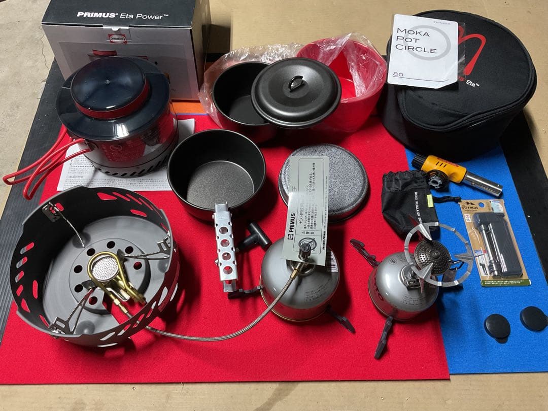 希少品PRIMUS Eta Power EF新品+新品ツンドラ3ミニブラック他