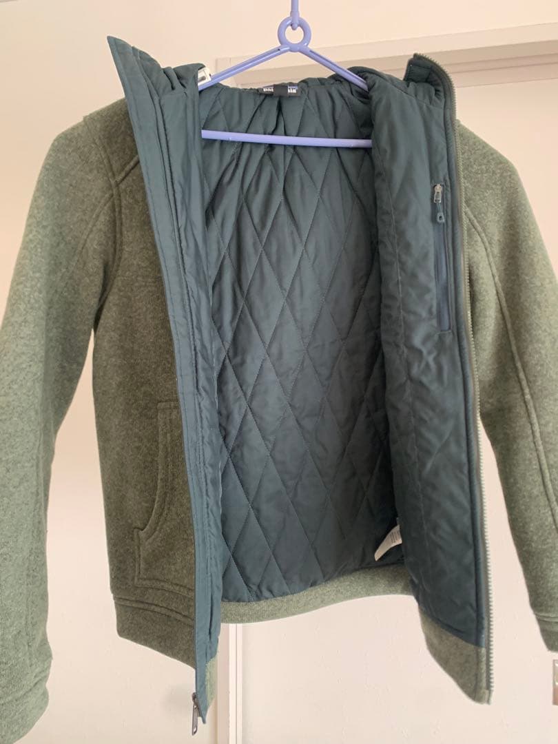 よ*ー様 patagonia インサレーテッドベターセーターフーディー カーキ